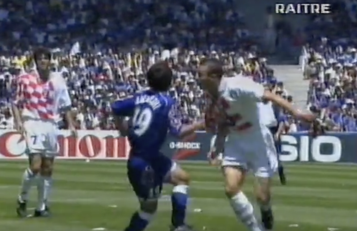 1998年 フランス FIFAワールドカップ 日本代表VSクロアチア代表