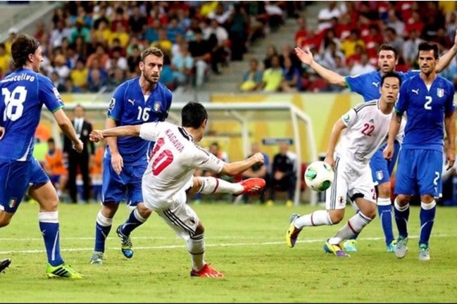 2013年 コンフェデレーションズカップ サッカー 日本代表VSイタリア代表