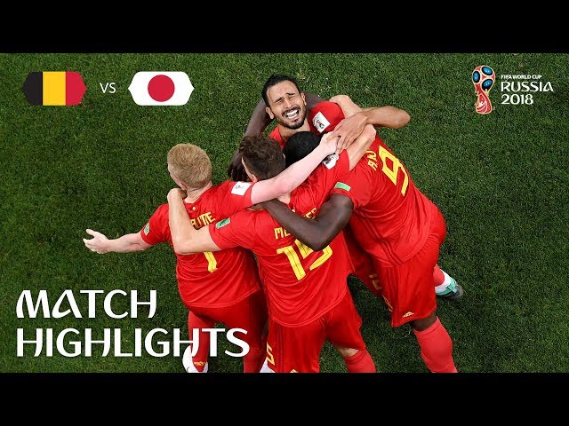 2018年 FIFAワールドカップ サッカー ロシア大会 日本代表 VS ベルギー代表