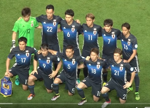 16年 サッカー日本代表の軌跡